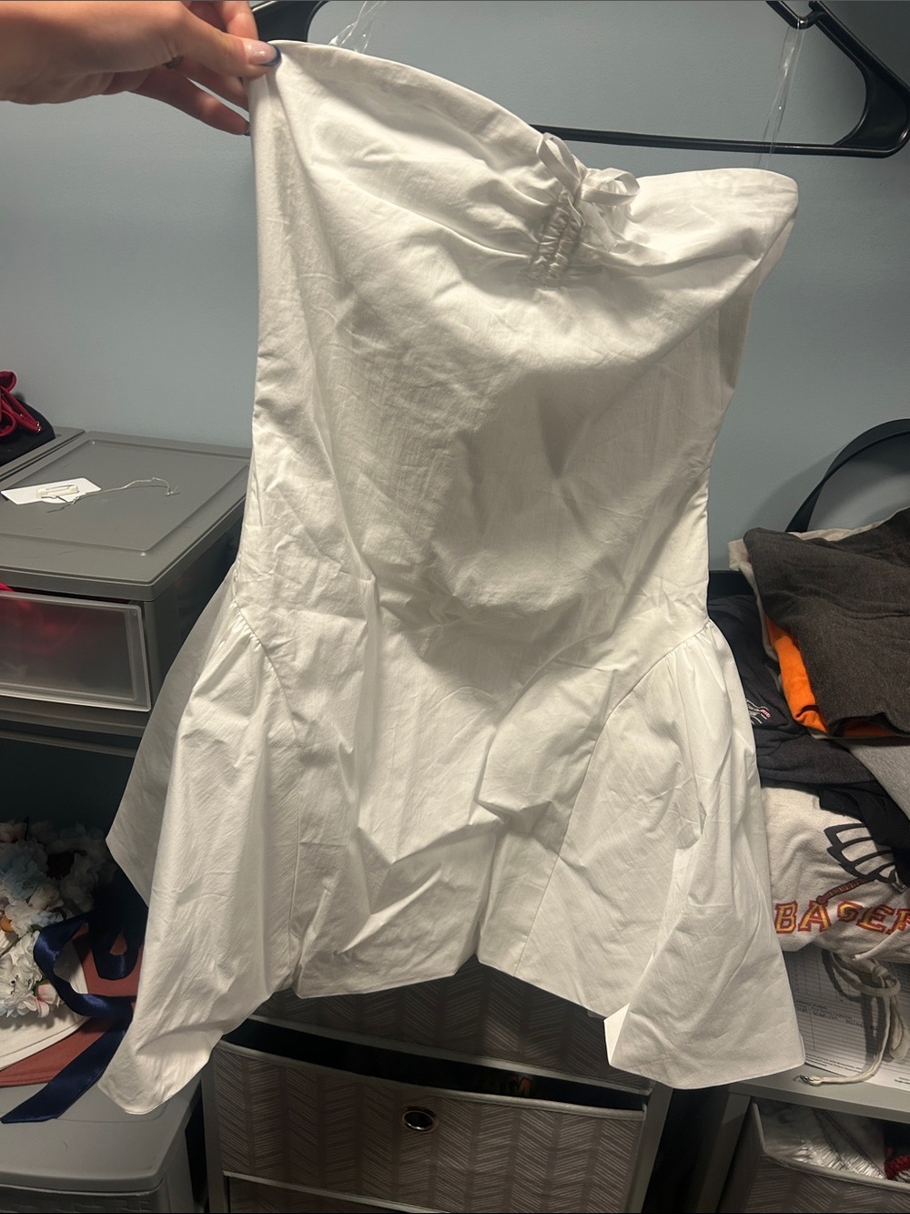 Peppermayo White Lucille Mini Dress